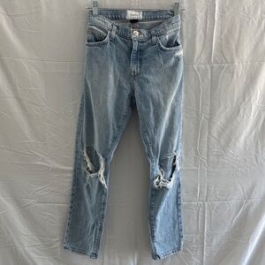Current/Elliott Light Blue Denim Jeans